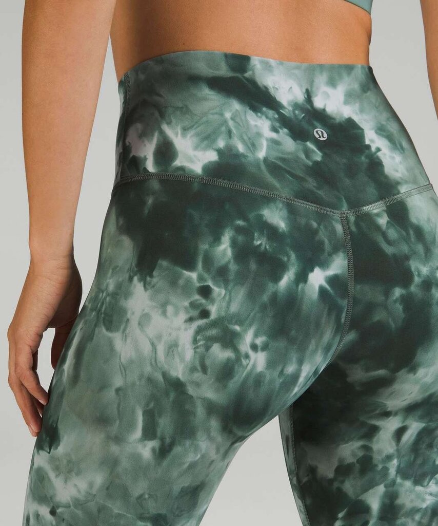 Lululemon Align High-Rise Pant 28" In Diamond Dye Starlight Smoked Spruce - Size 6