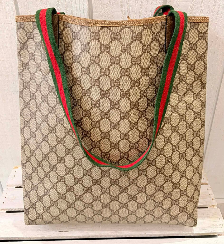 Gucci GG Supreme Sherry Line Tote