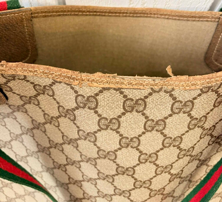 Gucci GG Supreme Sherry Line Tote