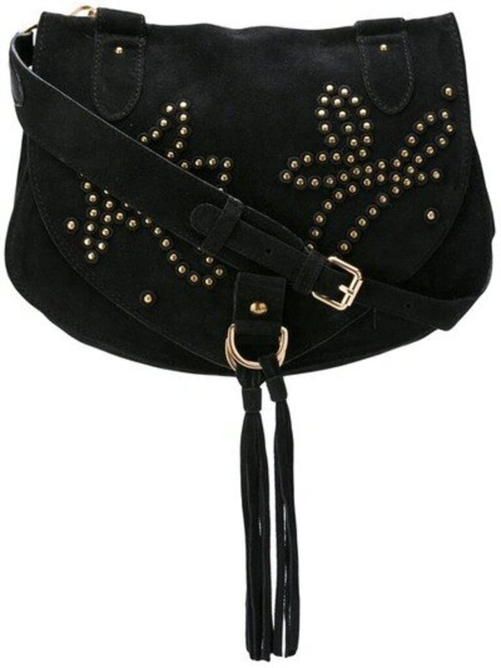 See By Chloe Collins Studded Suede Shoulder Bag (Retails For $484)