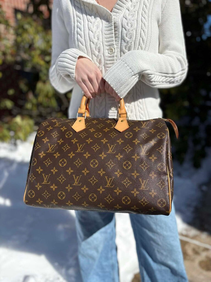 Louis Vuitton Monogram Speedy 35