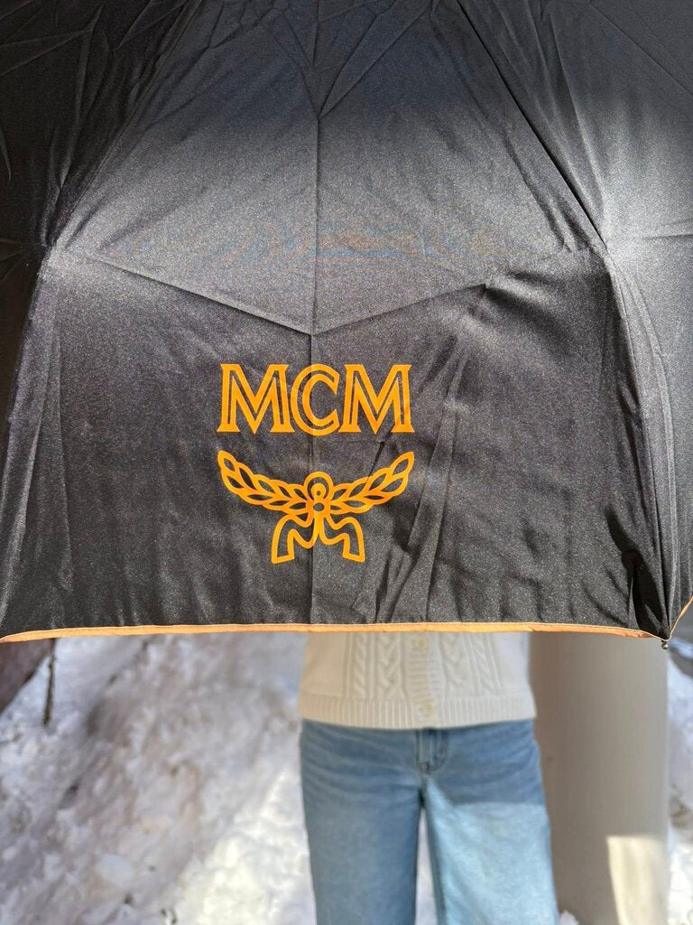 MCM Printed Logo Umbrella