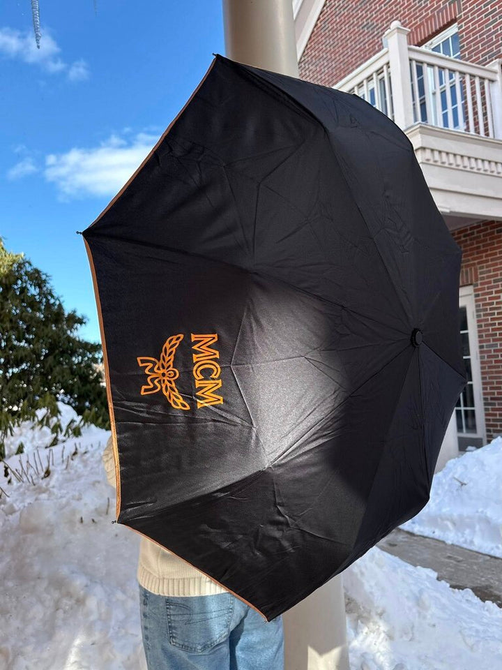 MCM Printed Logo Umbrella