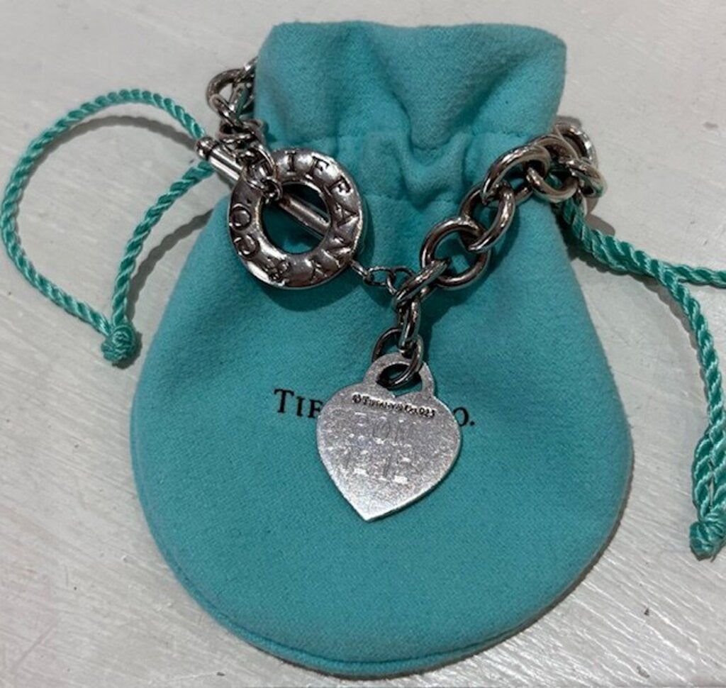 Tiffany & Co. Heart Tag Toggle Charm Bracelet