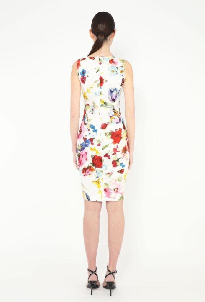 Dolce & Gabbana 2021 Floral Bodycon Shift Dress - Size 38