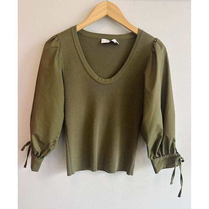 Greylin Puff Sleeve Top - Size XS