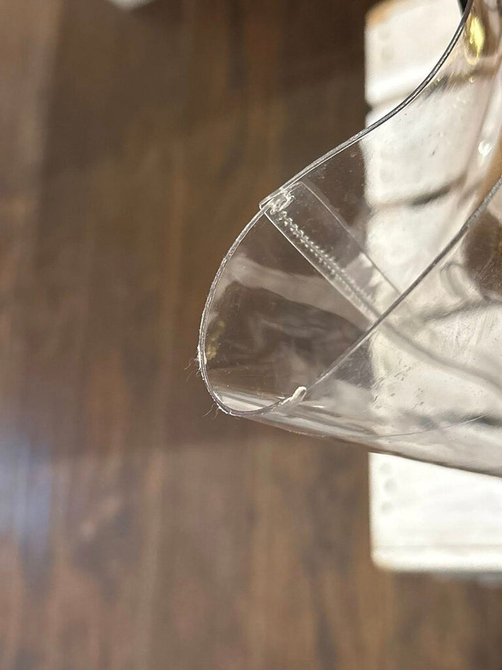 Staud Shirley Transparent Croc Handbag