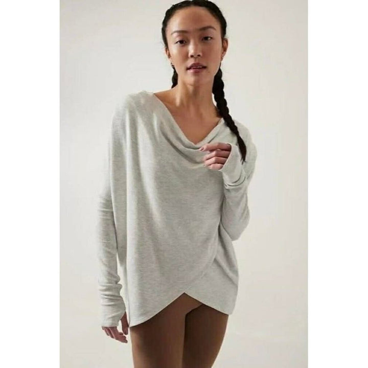 Athleta Purana Wrap Sweatshirt - Size Small