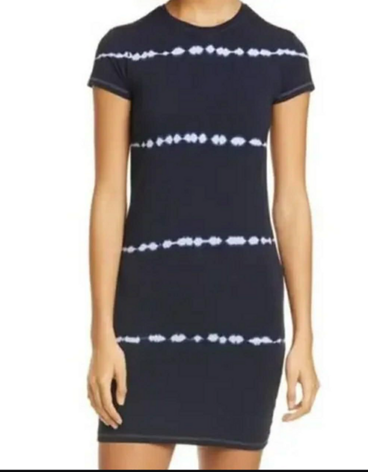 ATM Anthony Thomas Melillo Tie-Dye Slub Cotton Jersey Dress - Size XS