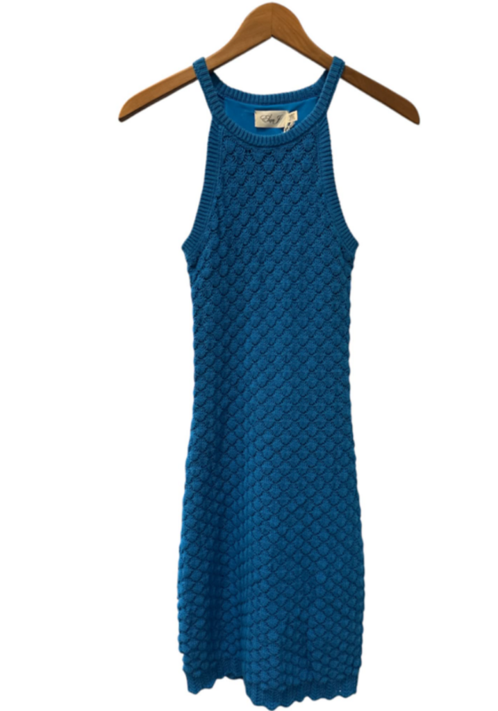 Eliza J Crochet Knit Midi Sleeveless Dress - Size XS
