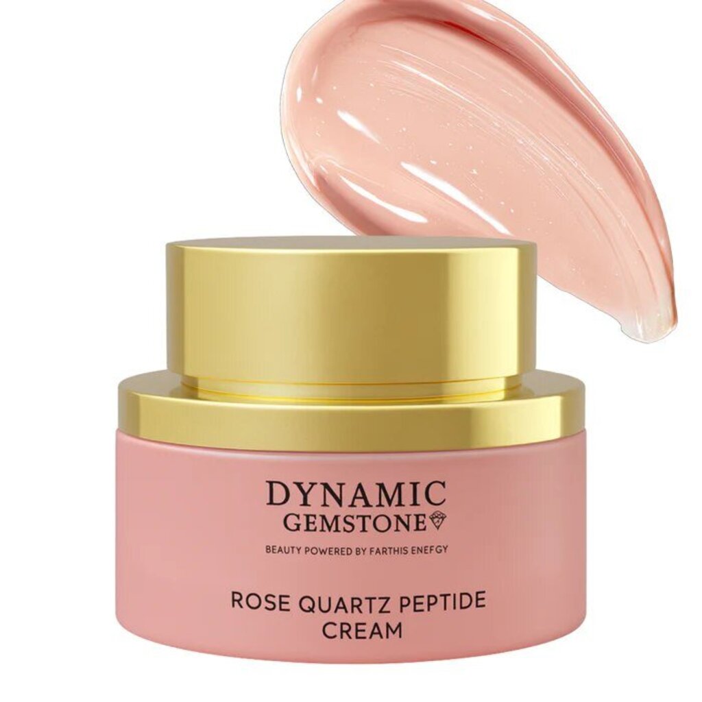 Dymanic Gemstone NWT Rose Quartz Peptide Cream (retails $1500)