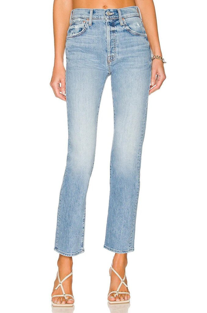 Mother High Waisted Hiker Hover Slay It With Flowers - Size 24 (Retails for $268)