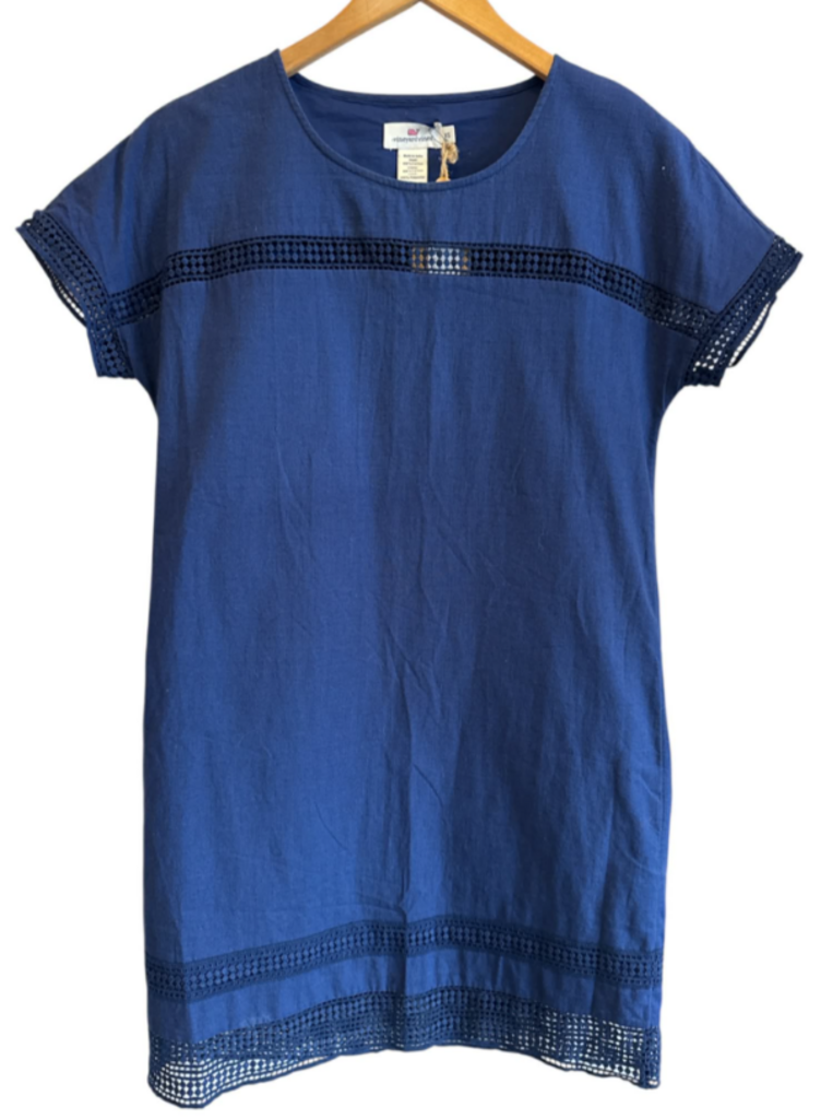 vineyard vines blue lace dress Vineyard Vines Ellen Derby Maxi Dress
