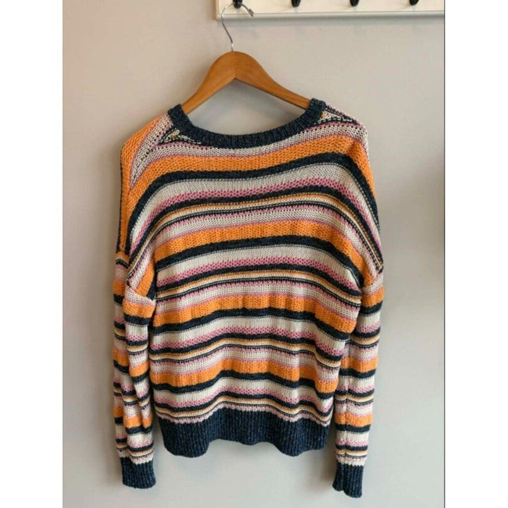 Vineyard Vines Novelty Stripe Crewneck Sweater - Size Large (Retails for $228)