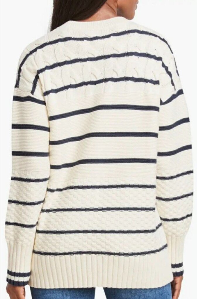 Vineyard Vines Textured Stripe Pullover - Size XL