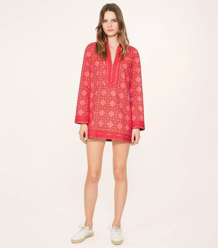 Tory Burch 4T Printed Tunic - Size XS