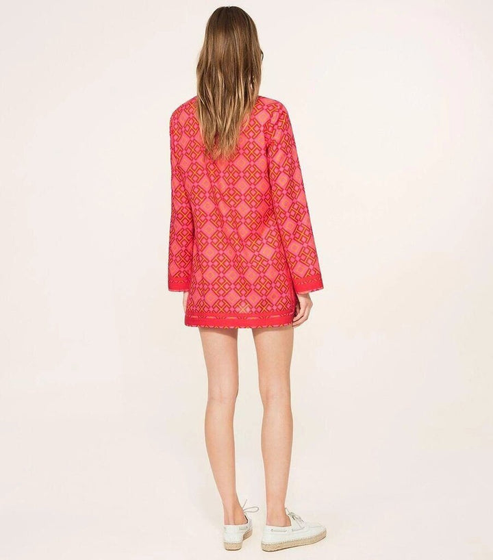 Tory Burch 4T Printed Tunic - Size XS