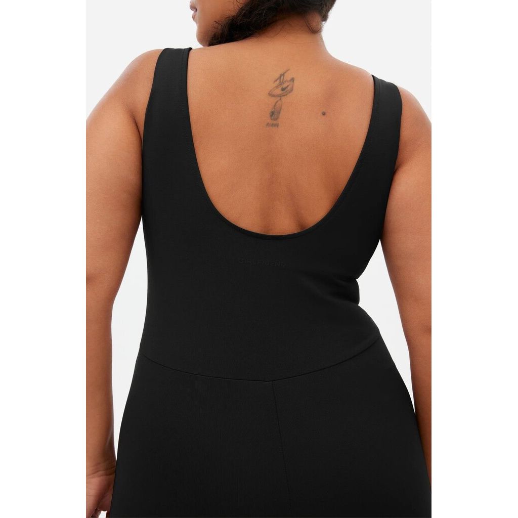 Girlfriend Collective Black Bike Unitard - Size XS