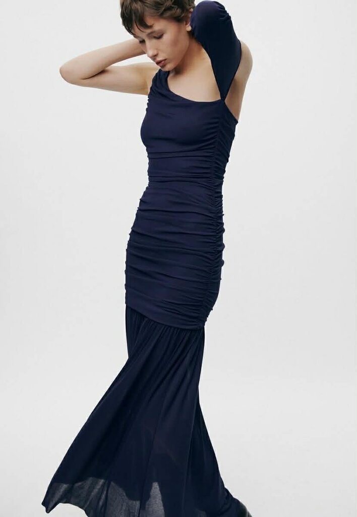 Zara Asymmetric One Shoulder Dress - Size Medium