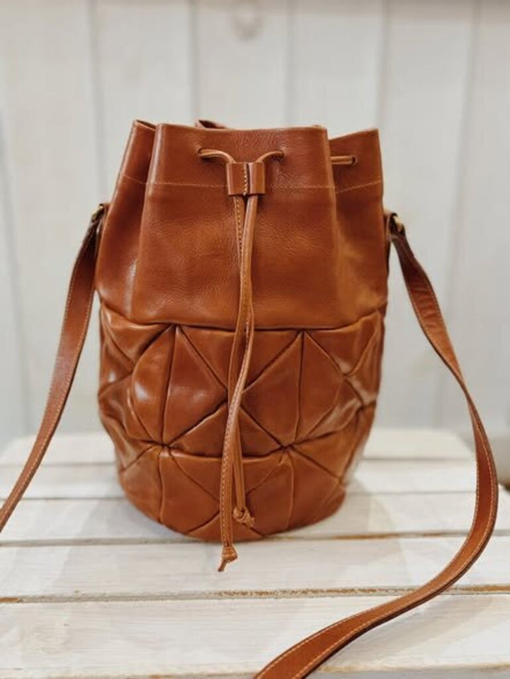 Furla Leather Bucket Bag