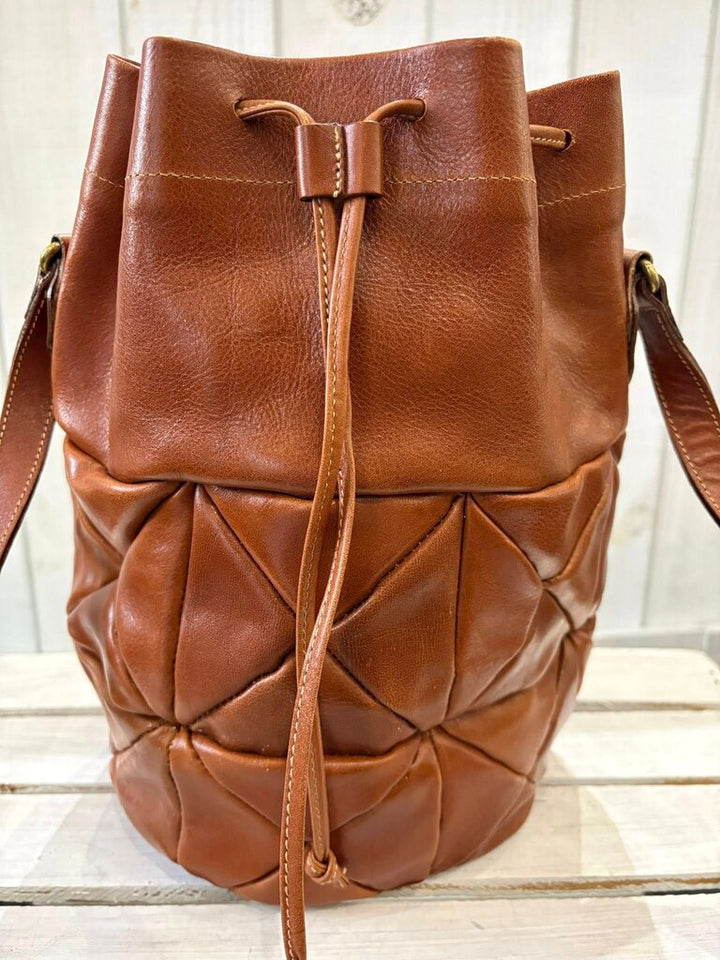 Furla Leather Bucket Bag
