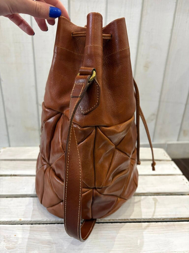 Furla Leather Bucket Bag