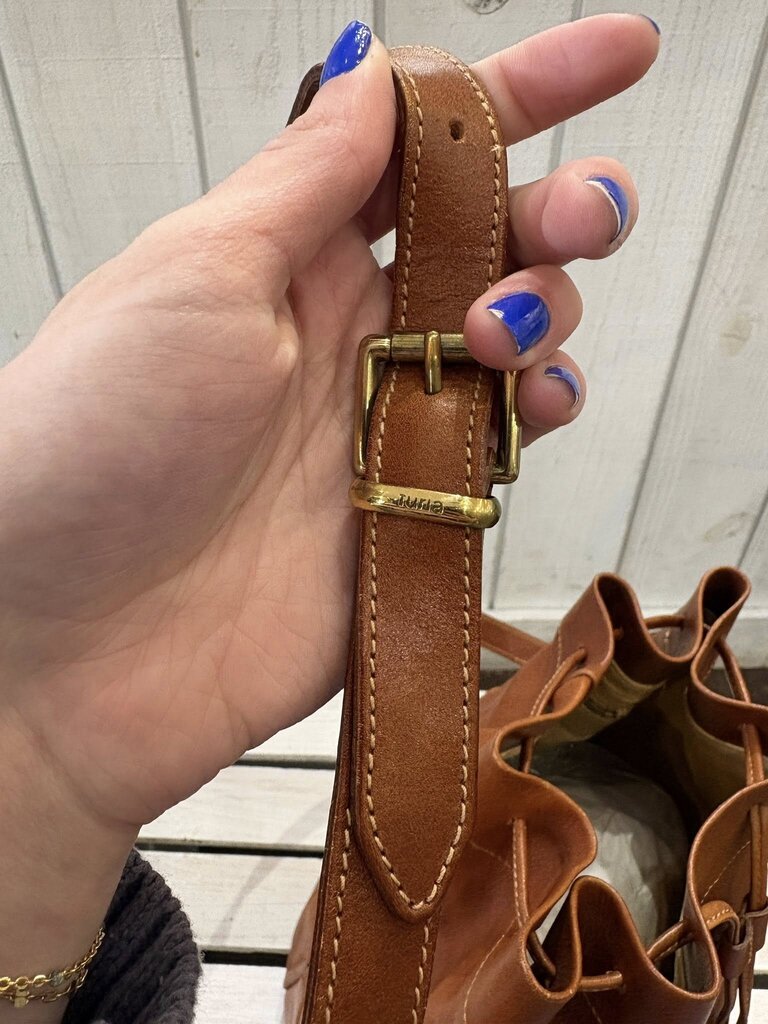 Furla Leather Bucket Bag