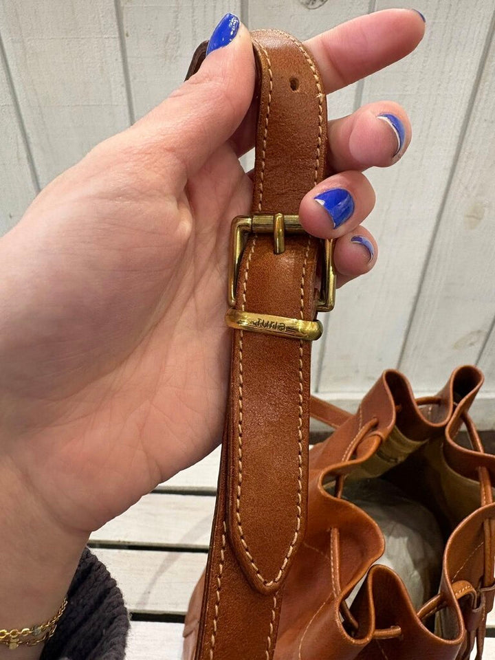 Furla Leather Bucket Bag