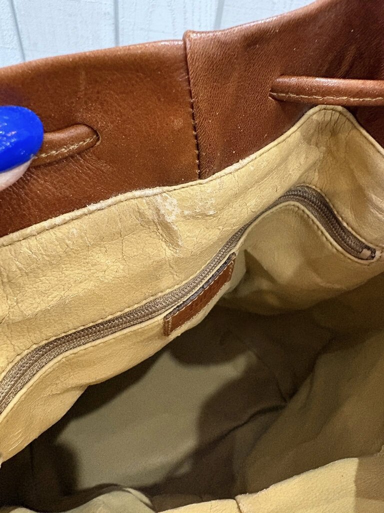 Furla Leather Bucket Bag