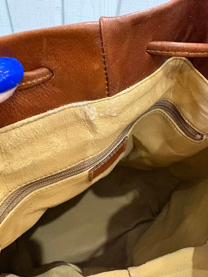 Furla Leather Bucket Bag