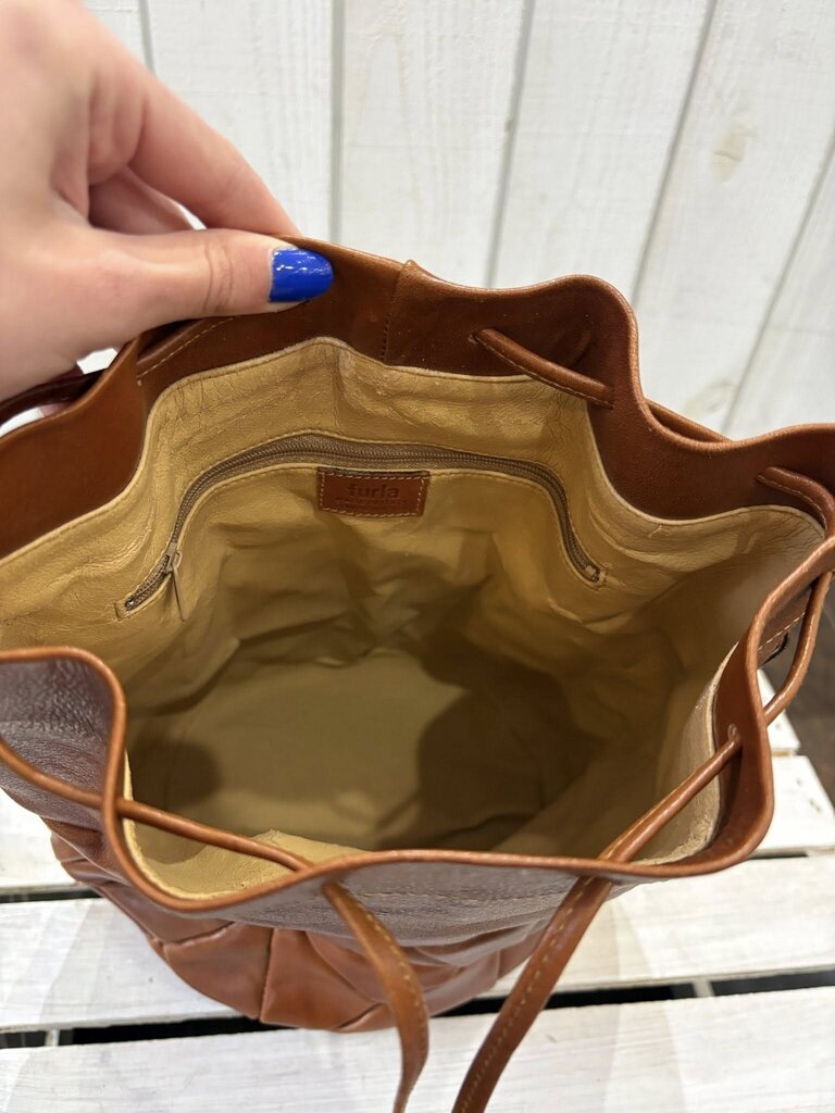 Furla Leather Bucket Bag
