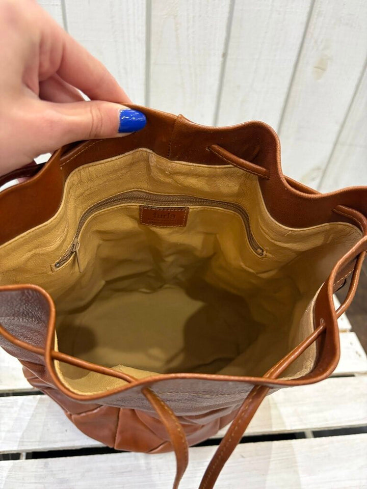 Furla Leather Bucket Bag