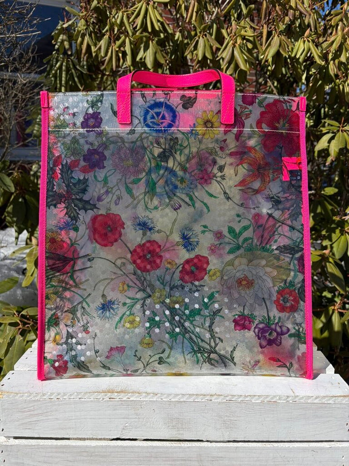 Gucci Flora Vinyl Tote Bag