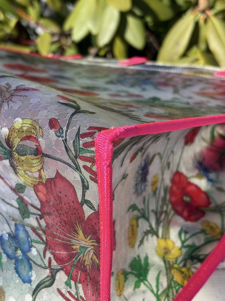 Gucci Flora Vinyl Tote Bag