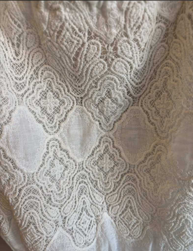 Temptation Positano "Cecina" Off-the-Shoulder Blouse In Bianco White - Size XS