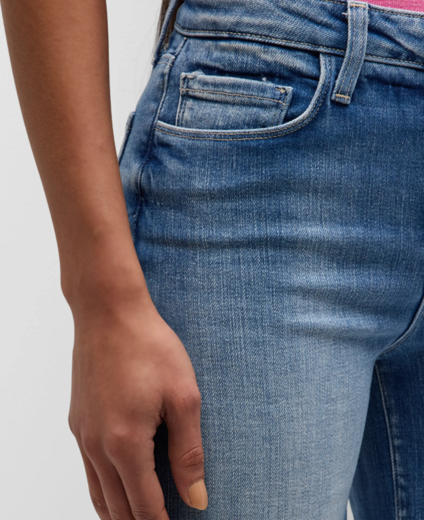 L'Agence Scottie High Rise Wide-Leg Jeans In Hayward (Retails for $275) - Size 24
