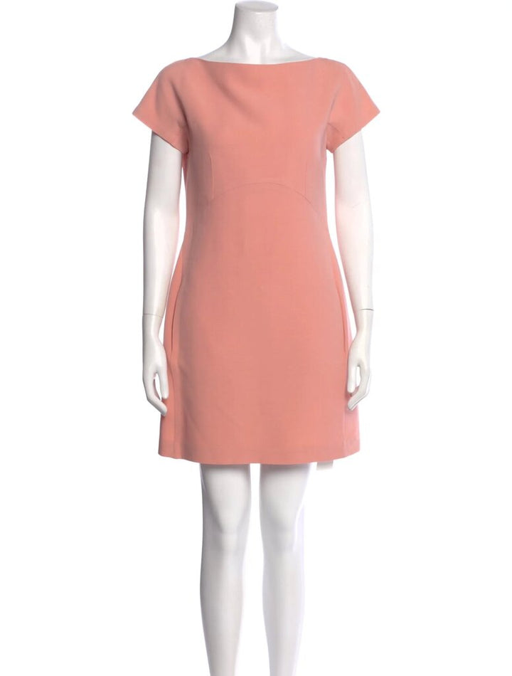 Victoria Beckham Wool Shift Mini Dress - Size S