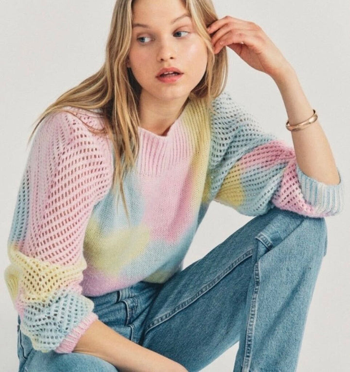 LoveShackFancy Rosie Wool Pullover Sweater in Fairytale - Size Small(Retails for $459)