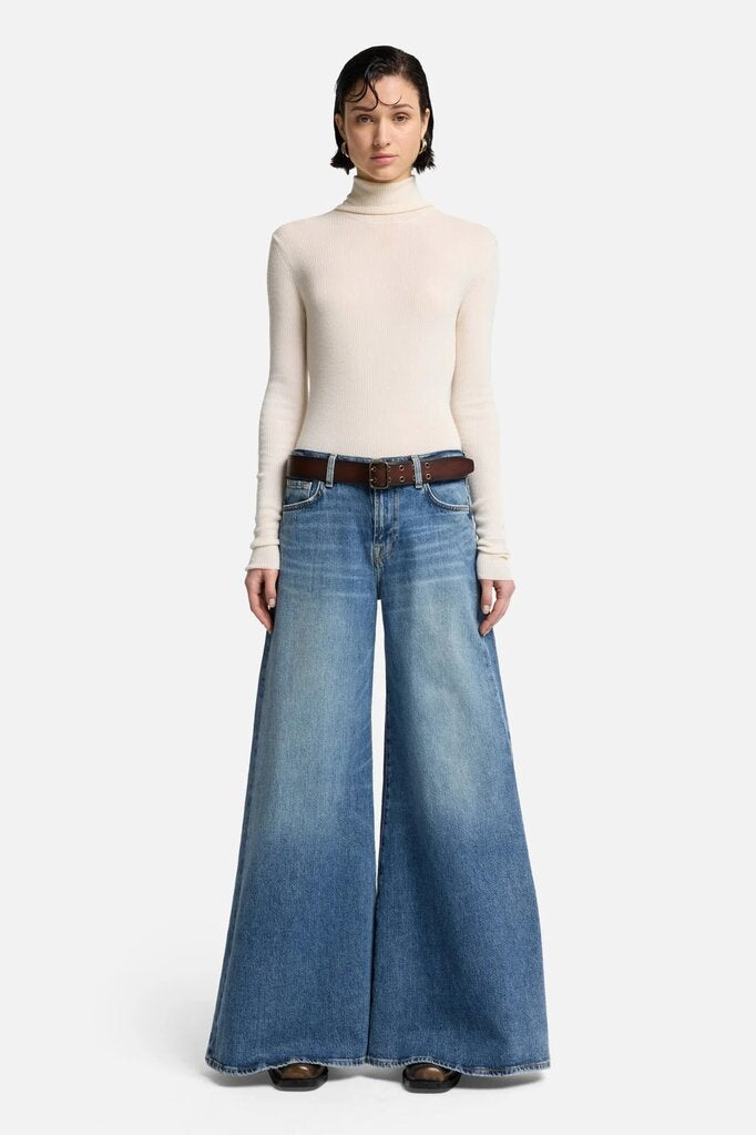 7 For all Mankind Willow Palazzo Wide Leg Jeans in Debut - Size 26(Retails $170)