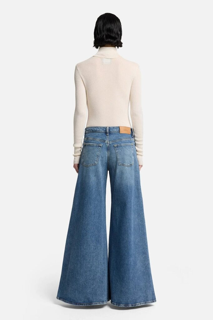 7 For all Mankind Willow Palazzo Wide Leg Jeans in Debut - Size 26(Retails $170)
