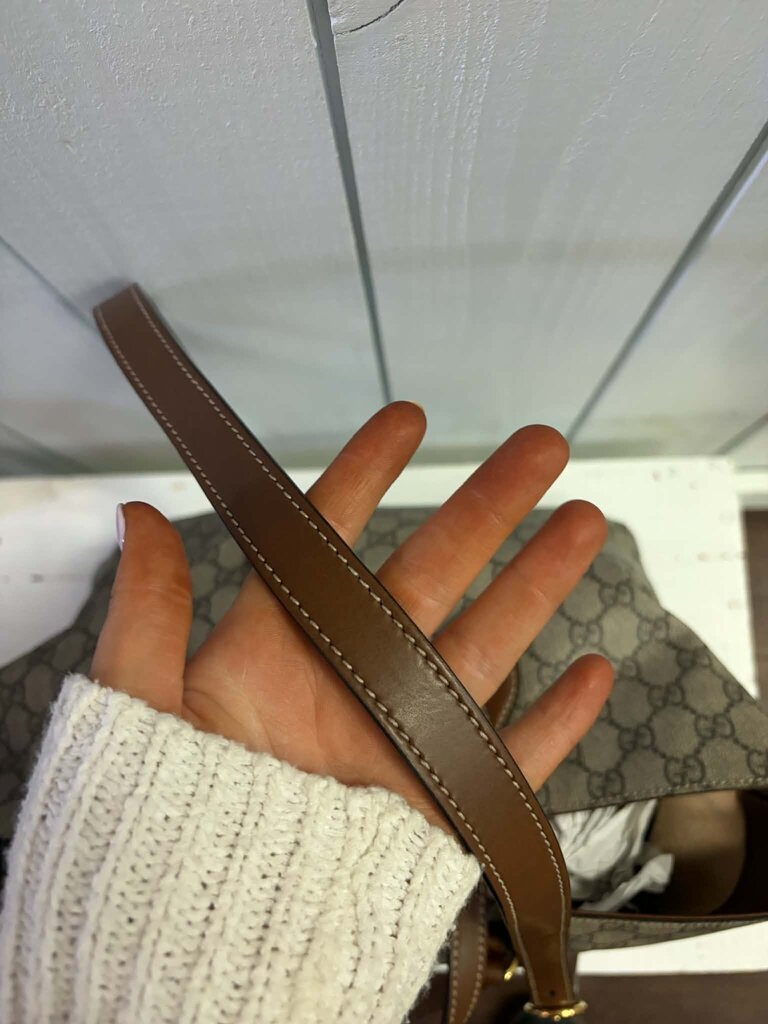 Gucci GG Supreme Monogram Soft Medium Crossbody Tote