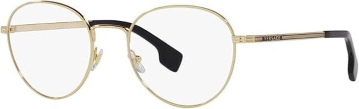 Versace 1279 Gold Metal Round Eyeglasses 53mm (With Case)