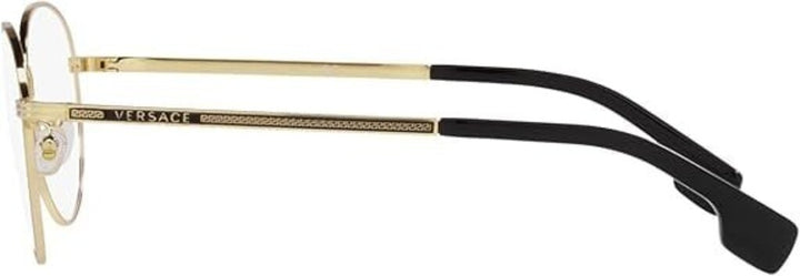 Versace 1279 Gold Metal Round Eyeglasses 53mm (With Case)