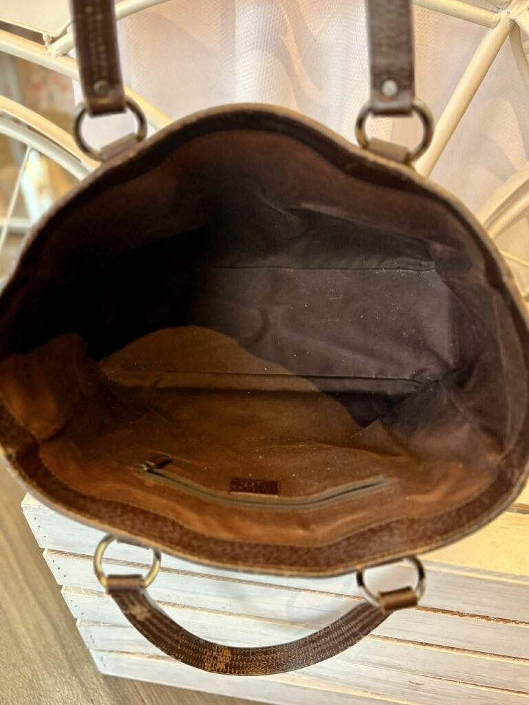 Gucci Abbey Canvas Tote