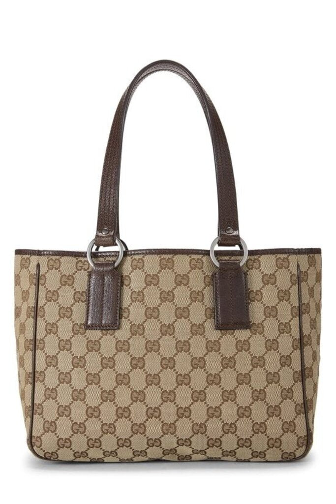 Gucci Abbey Canvas Tote