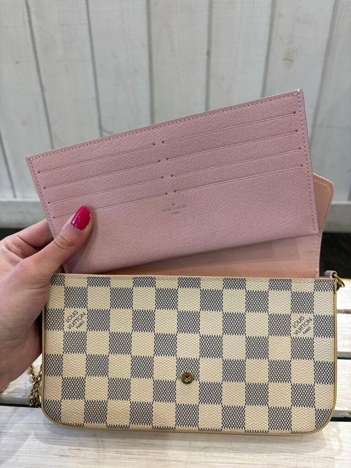 Louis Vuitton Damier Azur Pochette Felicie