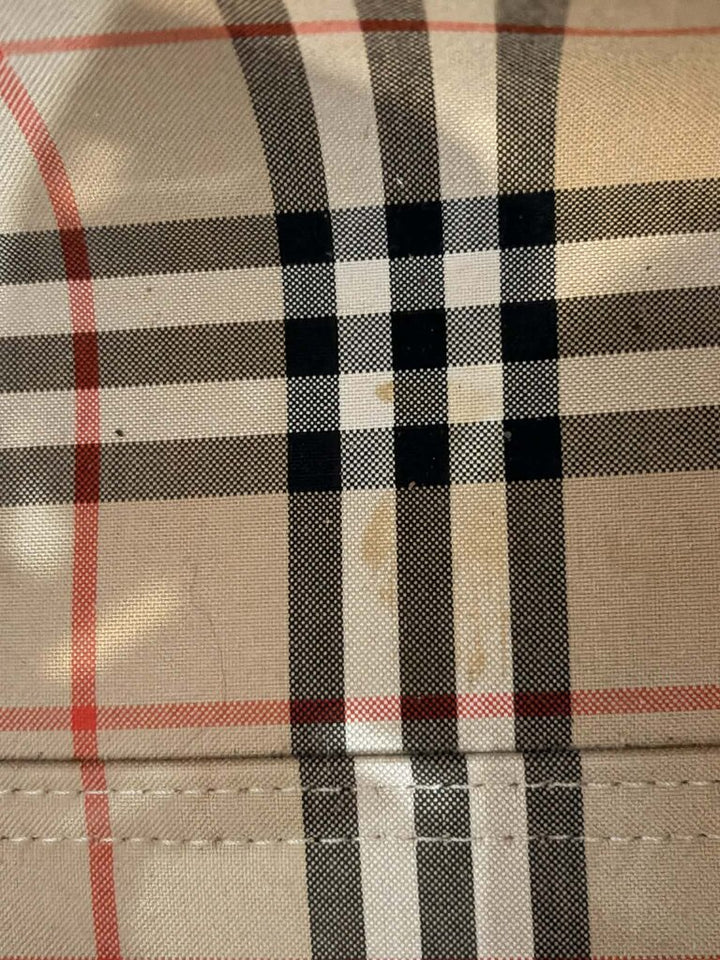 Burberry Smooth Calfskin Triple Stud Small Belt Tote