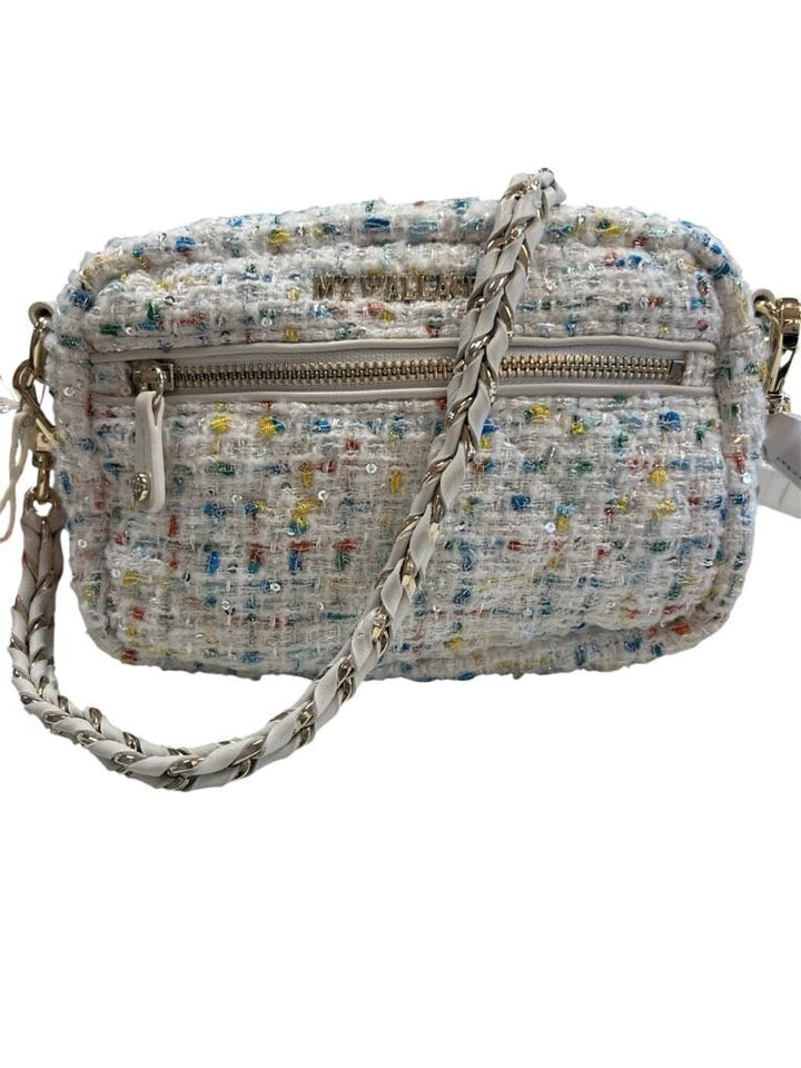 MZ Wallace Tweed White Crossbody
