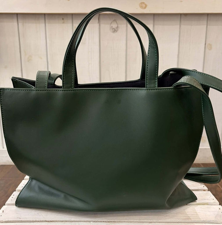 Telfar Green Medium Shopping Tote Bag