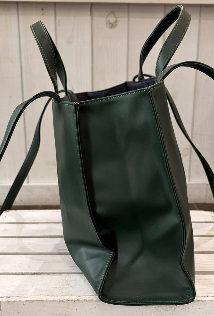 Telfar Green Medium Shopping Tote Bag